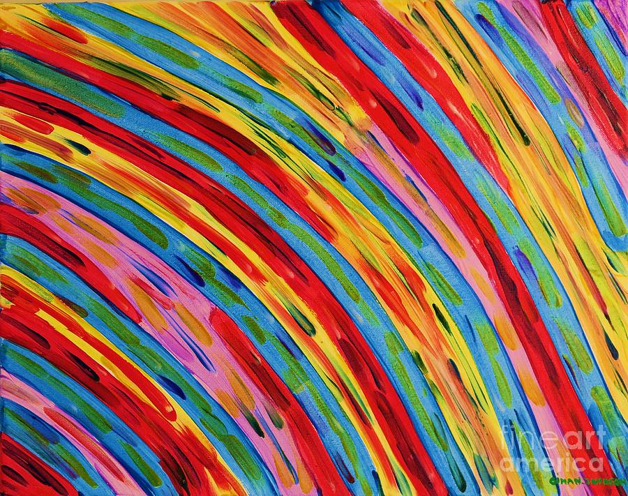 Dreaming in colors  Painting by Gina Nicolae Johnson