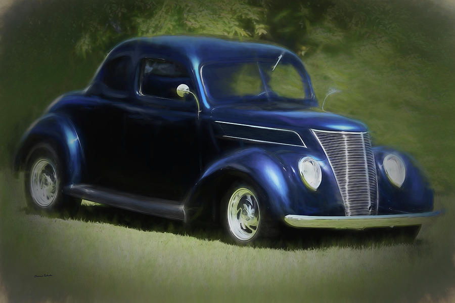 Dreaming Of A 1937 Ford Coupe Digital Art