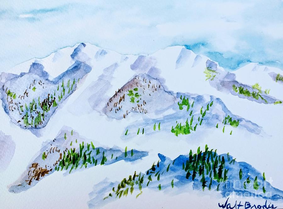 Dreaming Of A White Christmas Painting