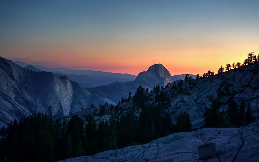 Yosemite National Park Photograph - Dreaming of climbing Half Dome by Peter Thoeny