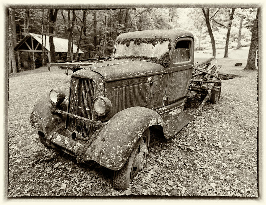 Dreaming of Days Past - Vintage Dodge Truck Photograph by Stephen Stookey