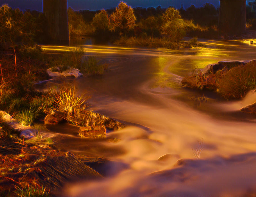 Dreaming river Photograph by James Smullins