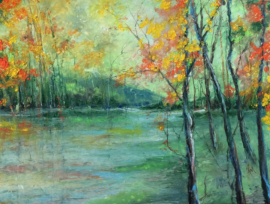 Dreams Of Autumn #2 Painting by Robin Miller-Bookhout