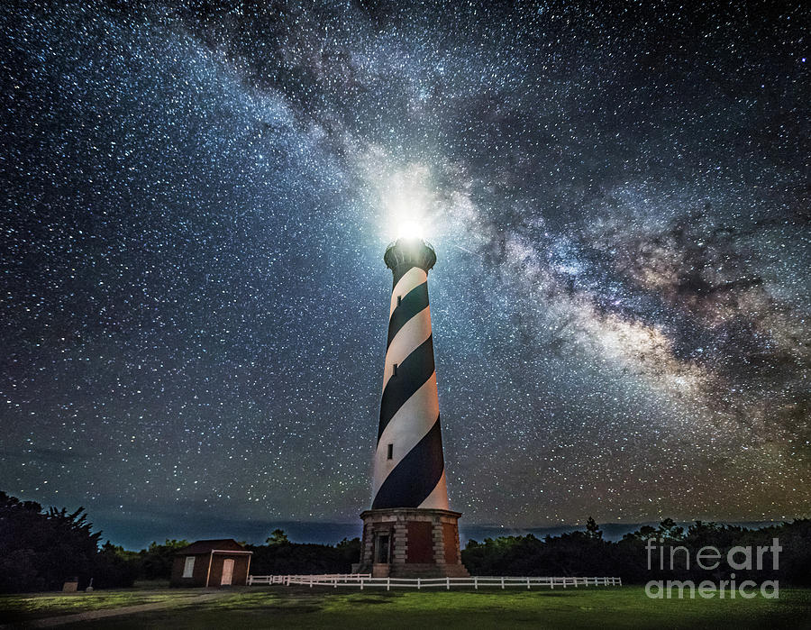 Dreams of cape hatteras light house Photograph by Robert Loe