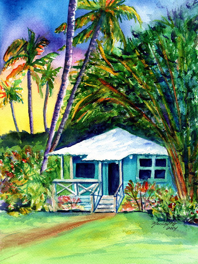 Dreams of Kauai 2 Painting by Marionette Taboniar