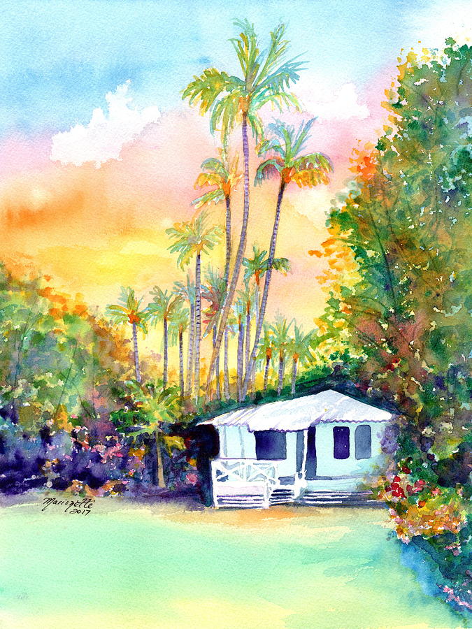 Dreams of Kauai 3 Painting by Marionette Taboniar