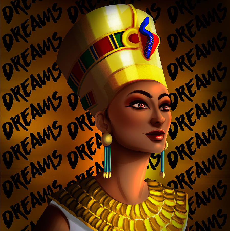 Dreams Of Nefertiti Digital Art By Ike Fine Art America 