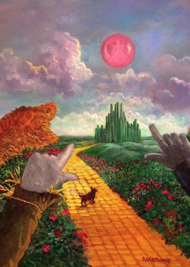 Dreams of Oz Painting by Rand Burns