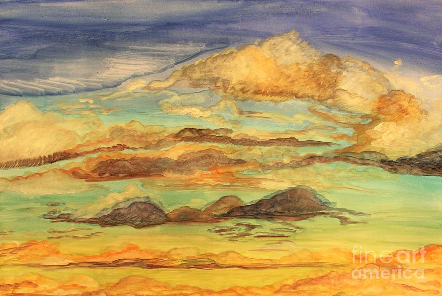 Dreamscape 1 Larger Prints for FAA Version Painting by Barbara Donovan