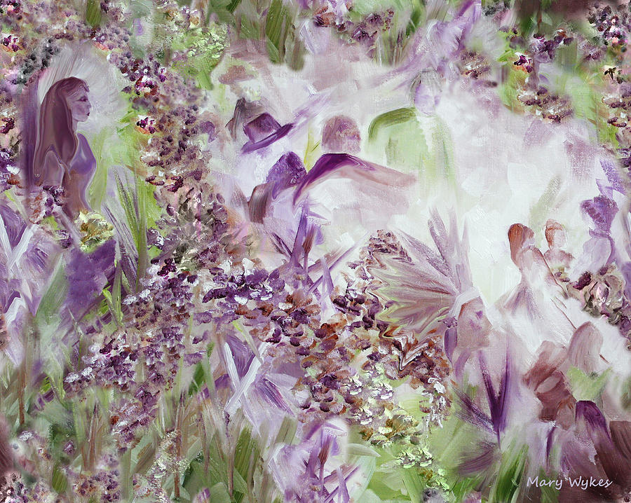 Impressionism Painting - Dreamscape by Mary Beglau Wykes Impressionism Painting - Dreamscape by Mary Beglau Wykes