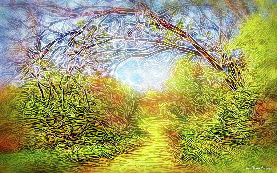 Dreamtime Pathway Digital Art by Joel Bruce Wallach