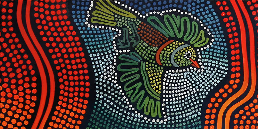 Dreamtime Seeing Painting by Ian Anderson