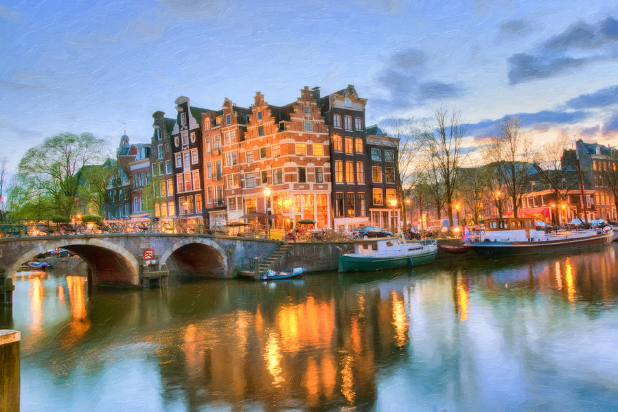 Dreamy Amsterdam   Photograph by Nadia Sanowar