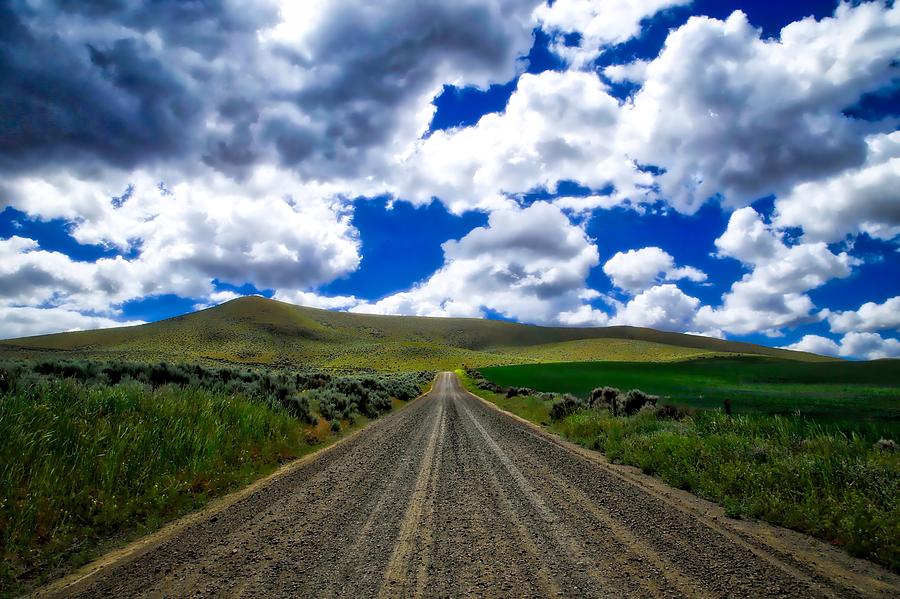 Dreamy clouds Photograph by Lynn Hopwood