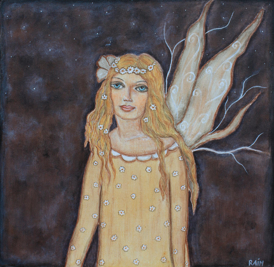 Dreamy Fairy Painting by Rain Ririn