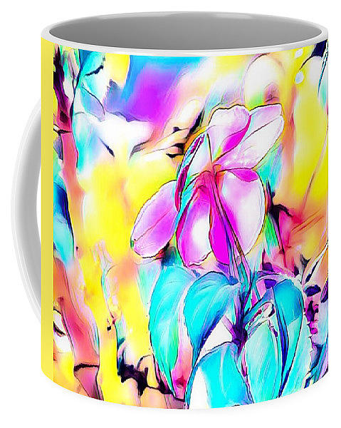 Dreamy Flower Coffee Mug Digital Art by Gayle Price Thomas