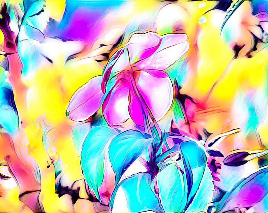 Dreamy Flower Digital Art by Gayle Price Thomas