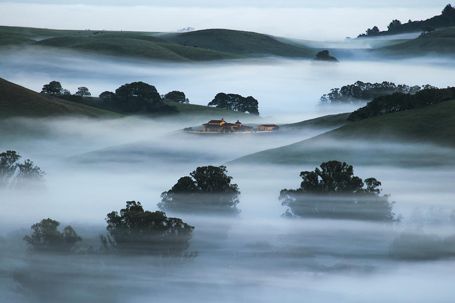 Petaluma Photograph - Dreamy Hills by Vincent James