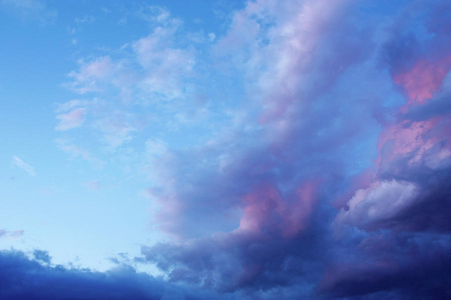 Dreamy Pink and Blue Cloudscape 2 Photograph by Joni Eskridge