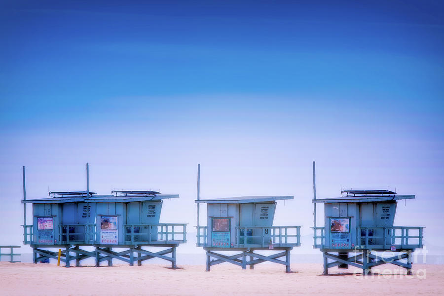 Dreamy Santa Monica Beach Photograph by Doug Sturgess