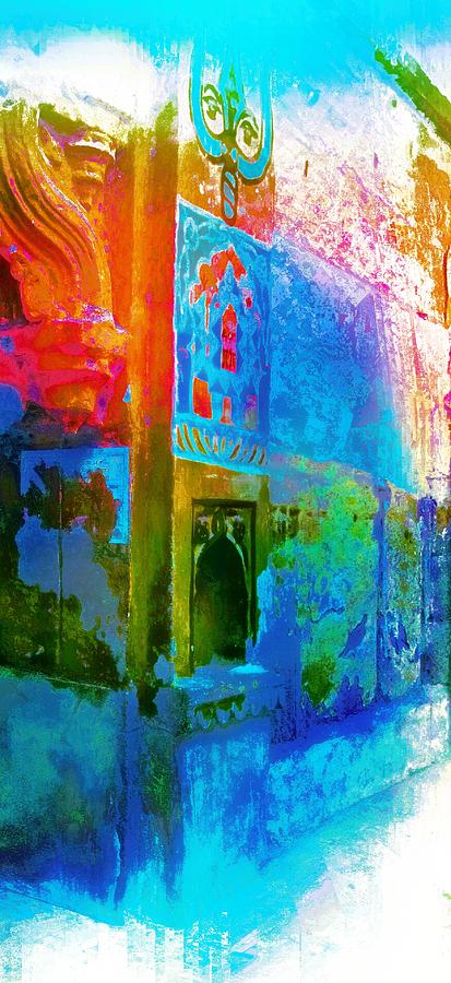 Dreamy Turquoise Abstract Arches Sun Fort Rajasthan India 2j Photograph by Sue Jacobi