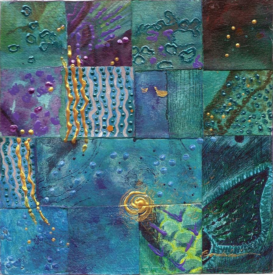 Drenched Oceanic 1 Painting by Cynthia Conklin - Fine Art America