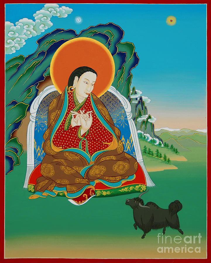 Drenpa Namkha Painting by Sergey Noskov