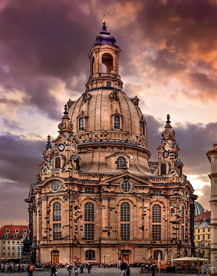 Dresden Cathedral Photograph by Endre Balogh
