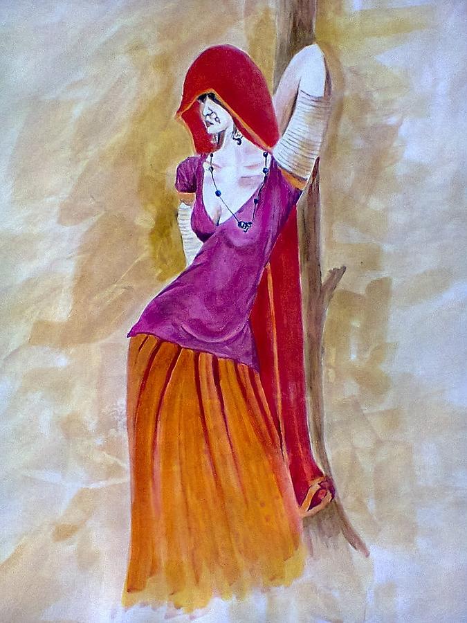 Dress up Painting by Khalid Saeed