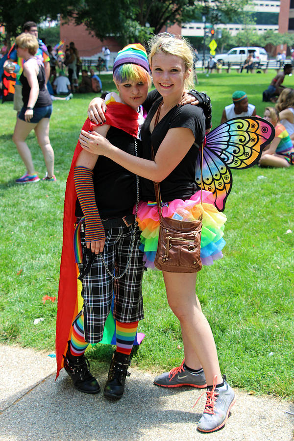  Gay Pride Day Rainbows Photograph by Cora Wandel