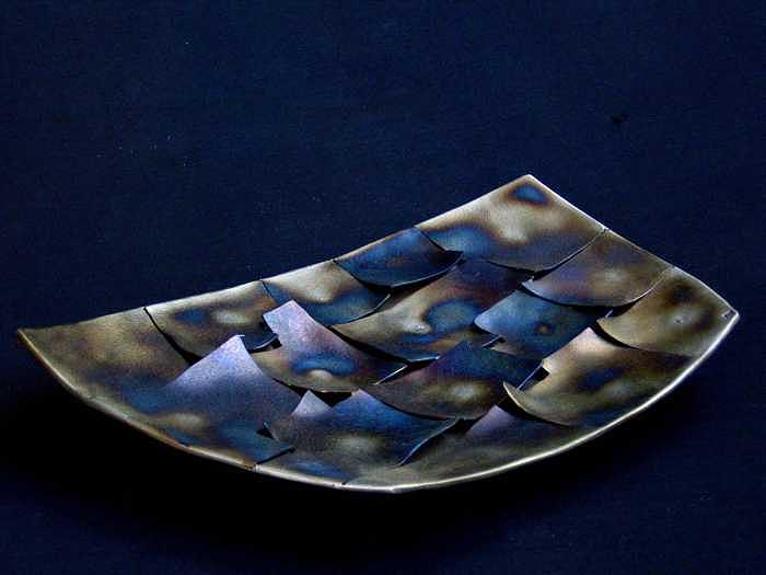 Dried Mudflats Vessel Sculpture by Todd Malenke Dried Mudflats Vessel Sculpture by Todd Malenke