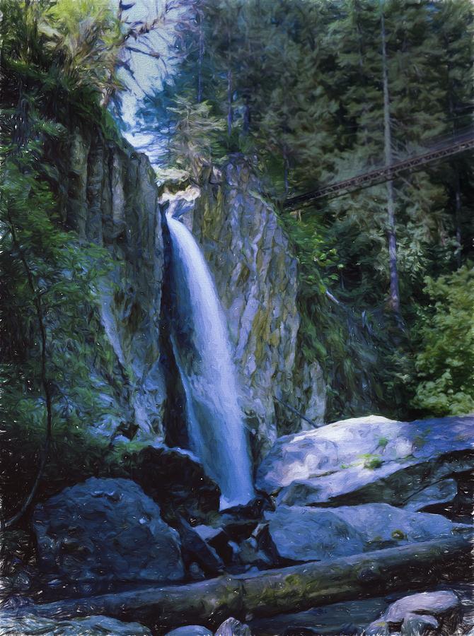 Drift Creek Falls Photograph by HW Kateley
