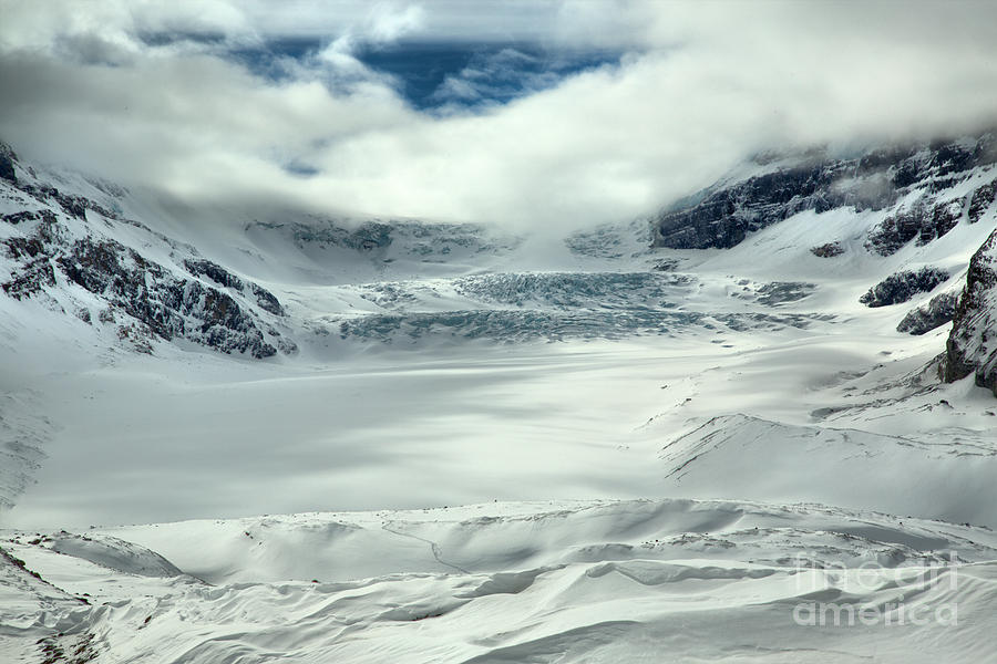 Drifts On The Columbia Icefield Photograph by Adam Jewell