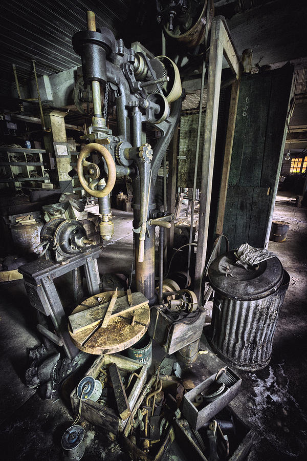 Drill Press Photograph by Robert Fawcett