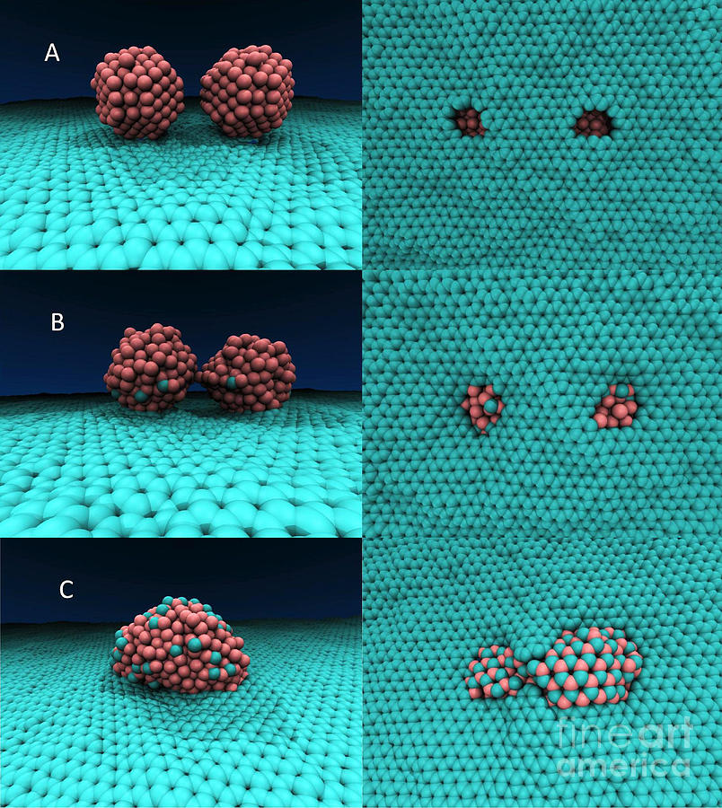 Drilling Of Graphene Nanoparticles Photograph by Science Source