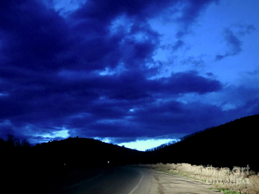 Drive at Predawn Photograph by Rachel Morrison