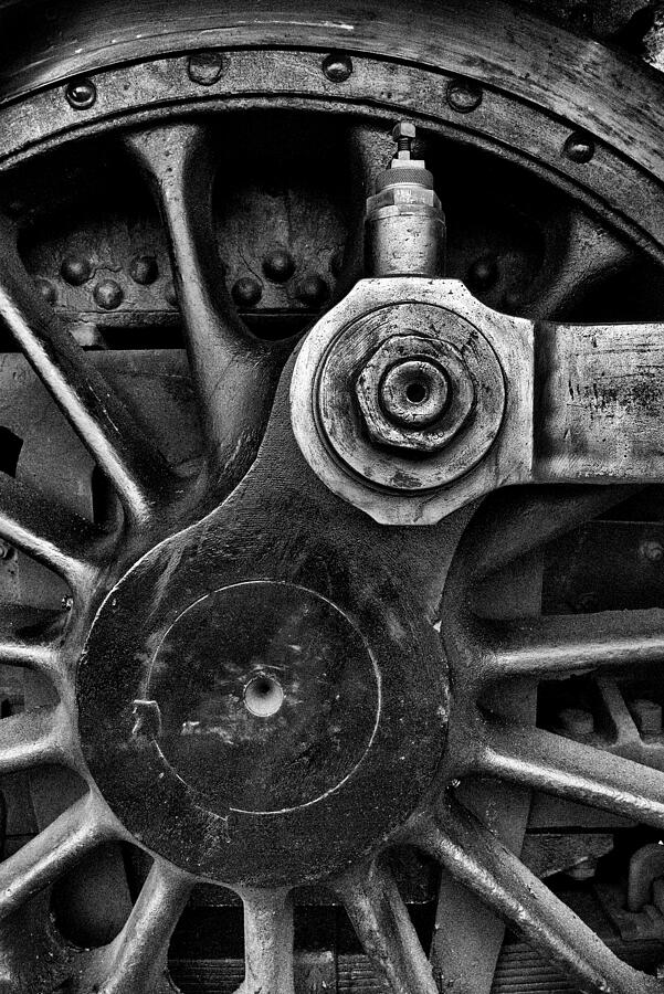 Drive Wheel - 1666 Photograph by Paul W Faust -  Impressions of Light