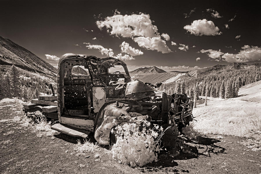 Mountain Photograph - Driver Wanted II by Susan Pantuso