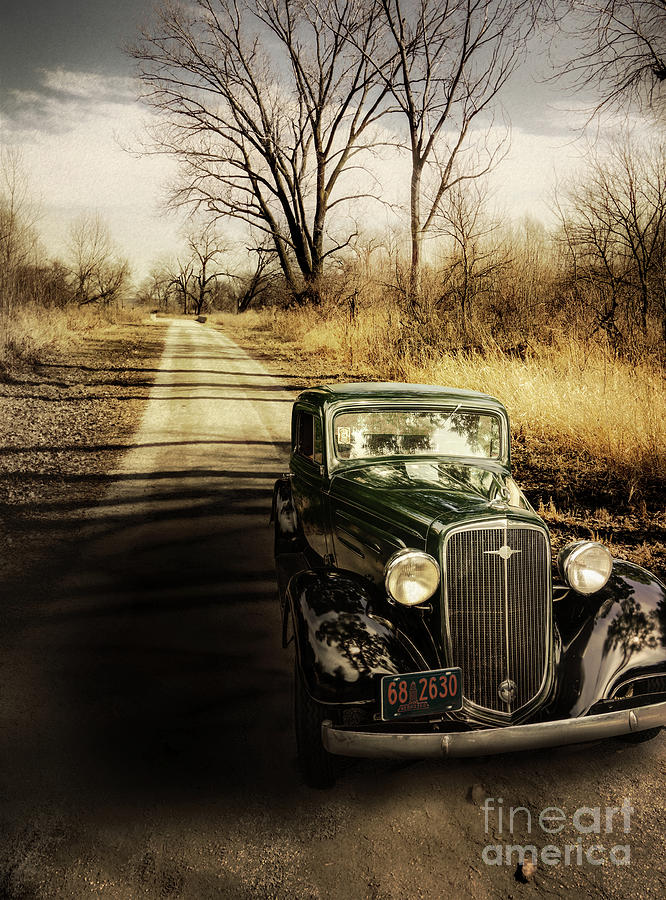 Driving The Backroads Photograph by John Anderson
