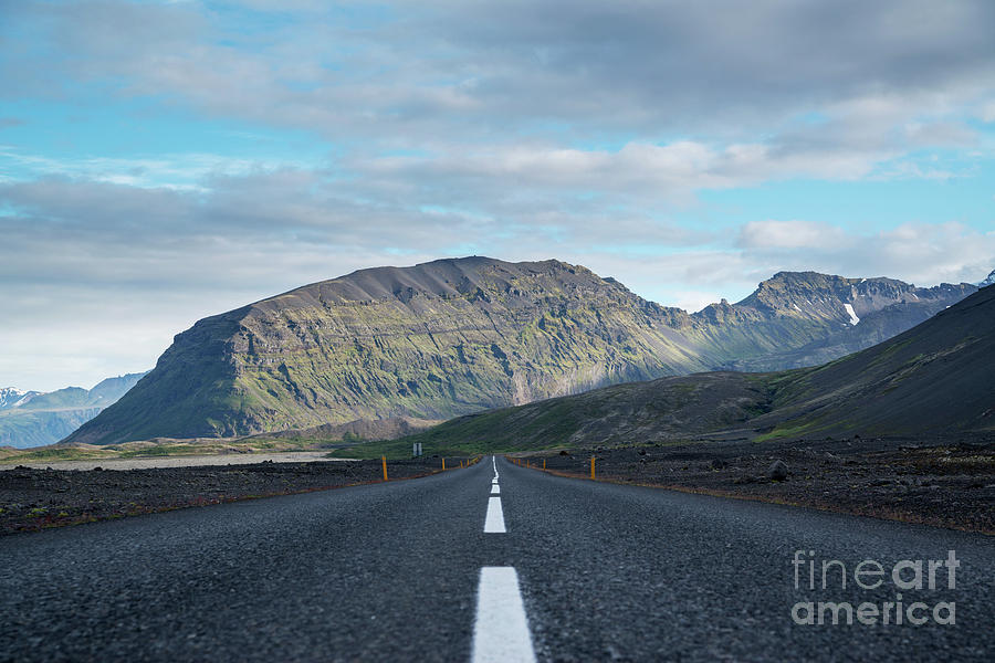 Driving Thru Iceland  Photograph by Michael Ver Sprill