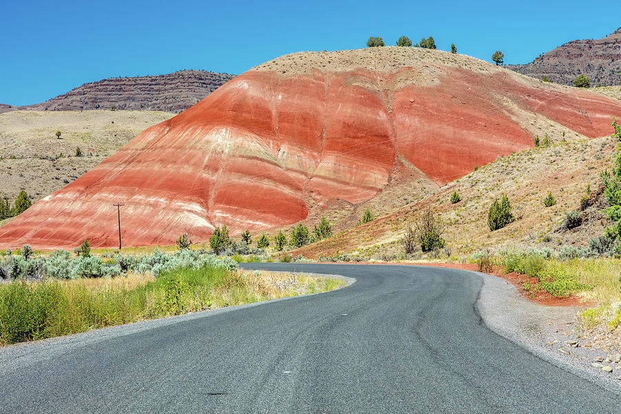 Driving to Painted Hills Photograph by Pierre Leclerc Photography