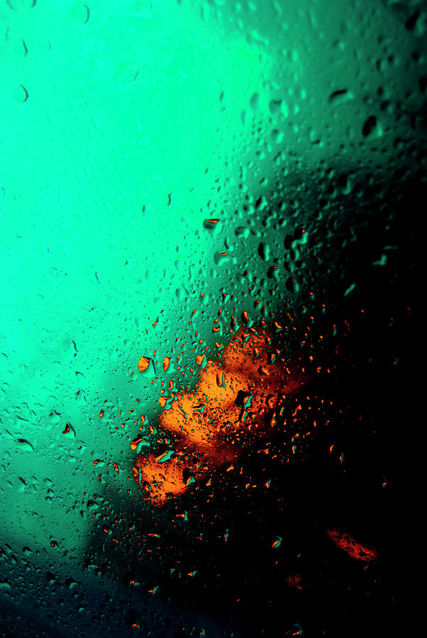 Abstract Photograph - Droplets IV by Grebo Gray
