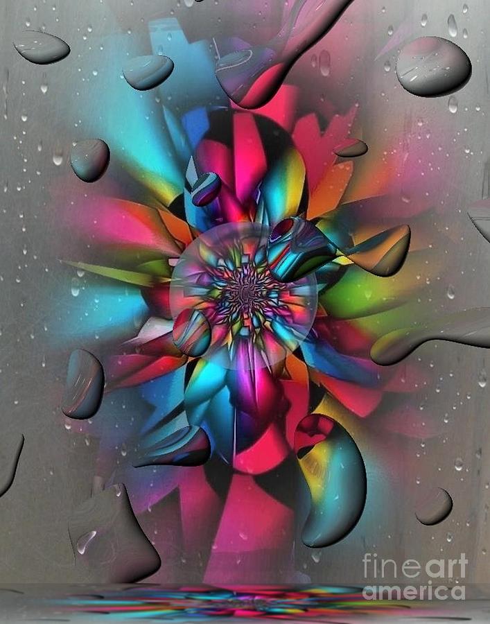 Drops By Nico Bielow Digital Art