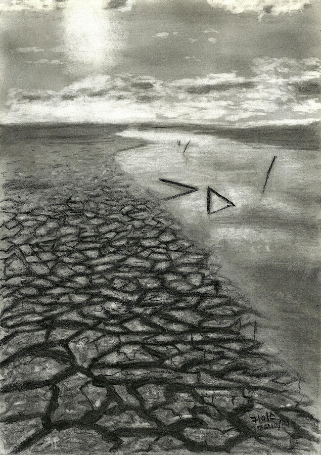 Drought Drawing by Keith Ruiters | Fine Art America