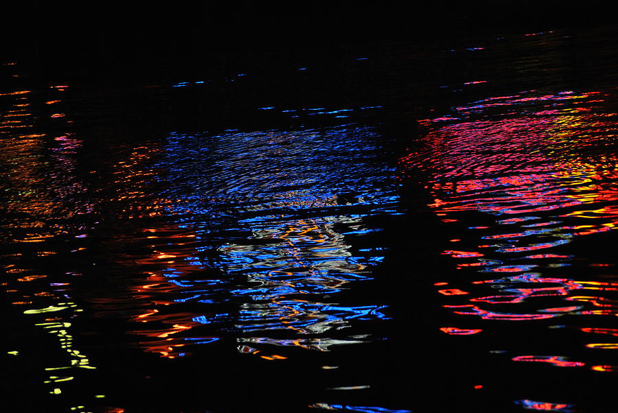 Drowning Neon Photograph by Frank Larkin