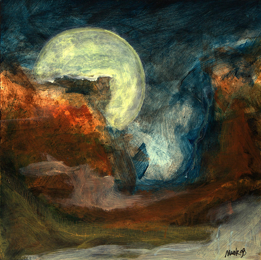 Druid Dream Painting by Michaelalonzo Kominsky