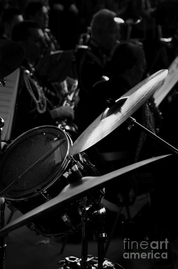 Drum And Cymbals Photograph by Leonardo Fanini