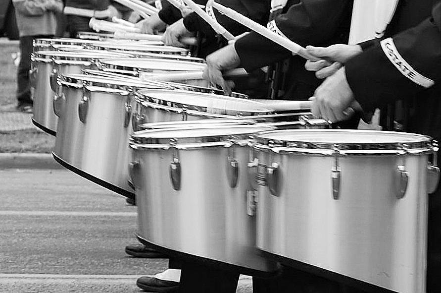 Drum Line Photograph by Linda Benoit