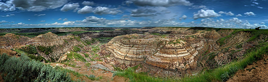 Drumheller Panorama Photograph by Patrick Boening