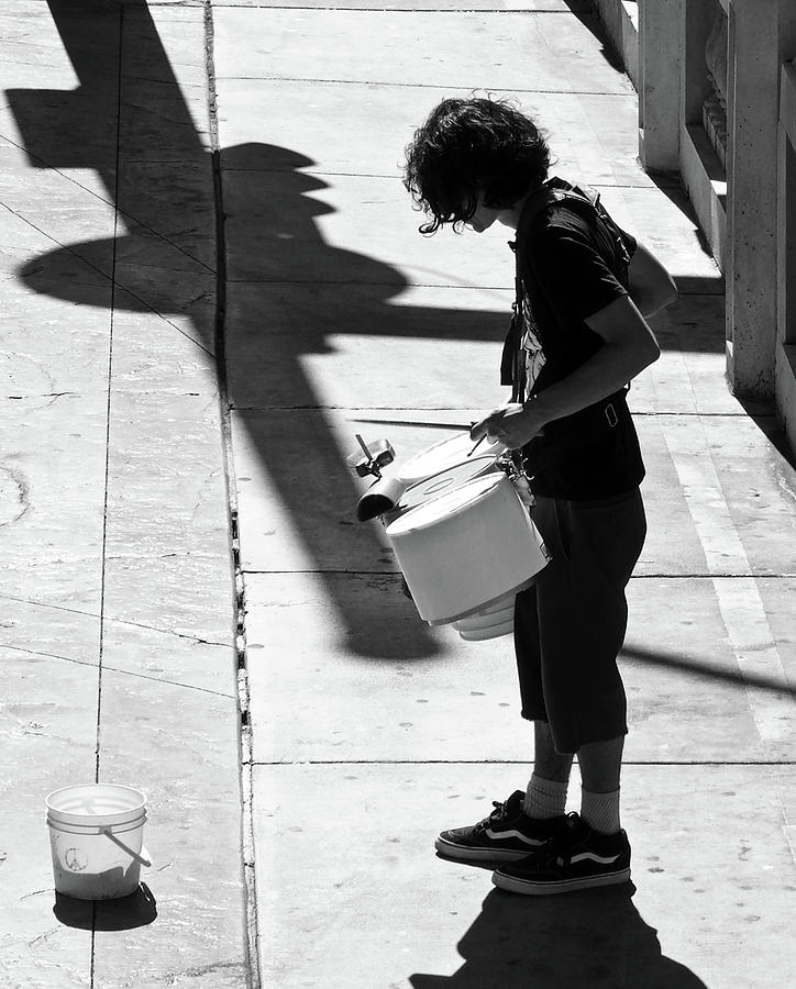 Drummer Boy Photograph by Julie Niemela